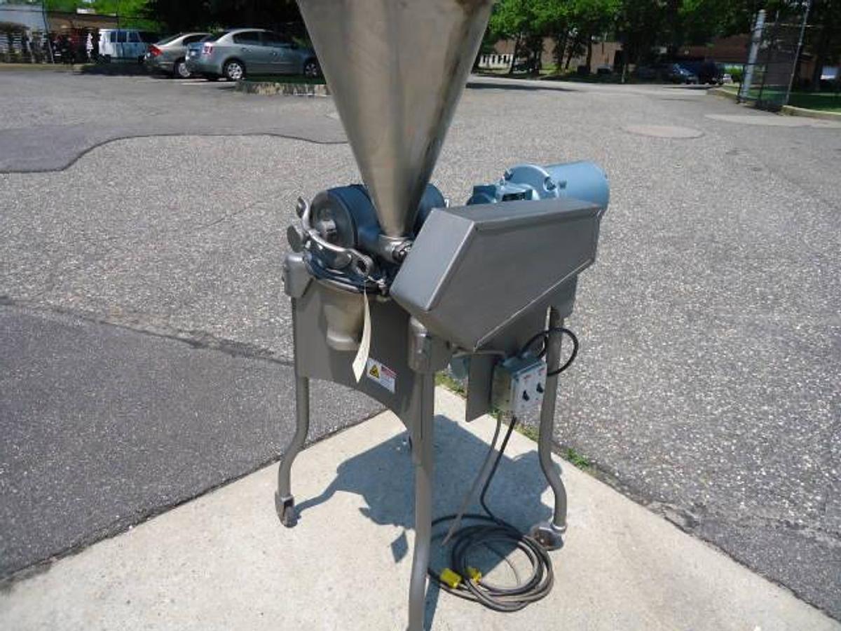 Used Mikro Bantam Sh Screw Fed Pulverizer, Stainless