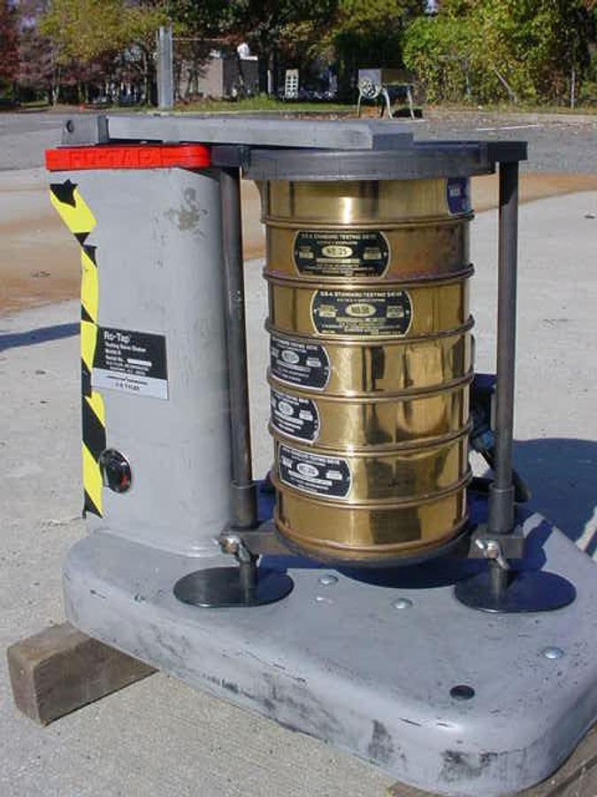 Used Rotap 8 Inch Sieve Shaker, 7 Trays