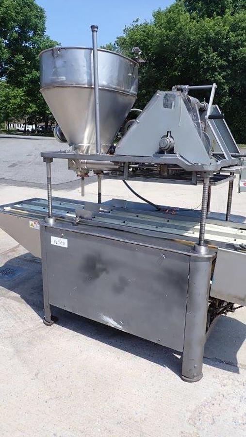 Used Elgin Quad Four Head Piston Filler, Large Size Fills