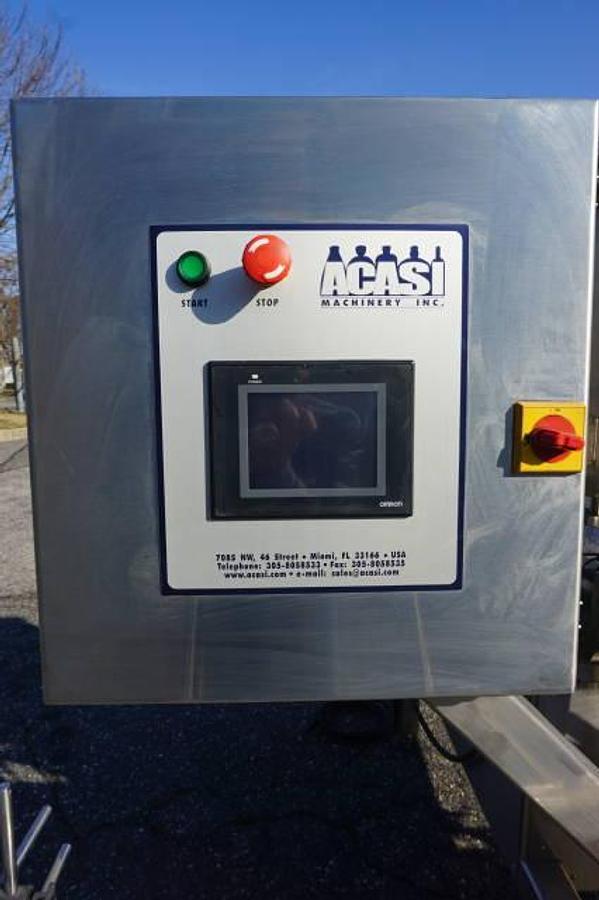 Used Acasi Four Head Automatic Piston Filler,  Like New
