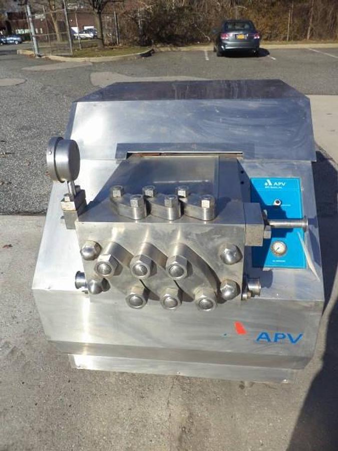 Used APV/GAULIN MS-18-5TPS-1500 High Pressure Pump, 4200 PSI