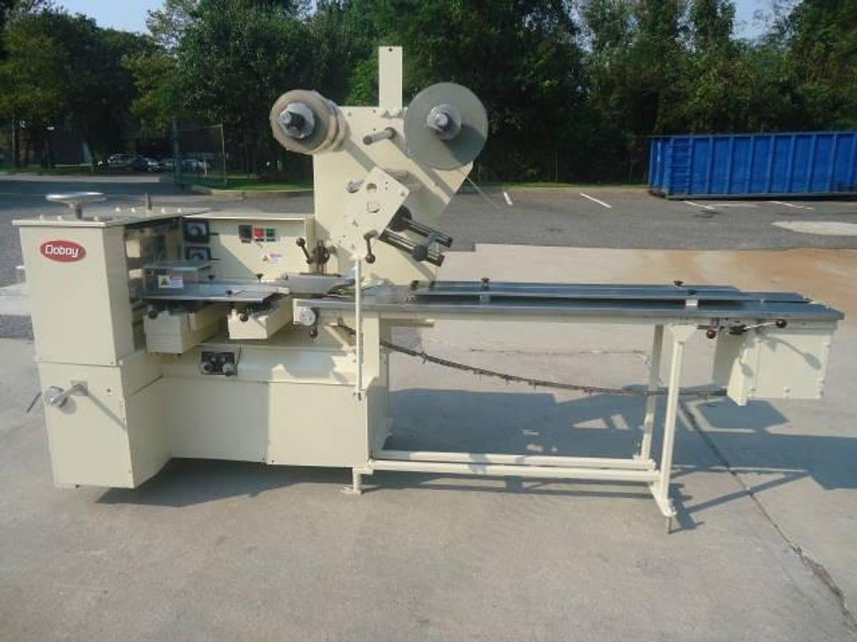 Used DOBOY “SUPER MUSTANG” HORIZONTAL WRAPPER, 120 Per Minute