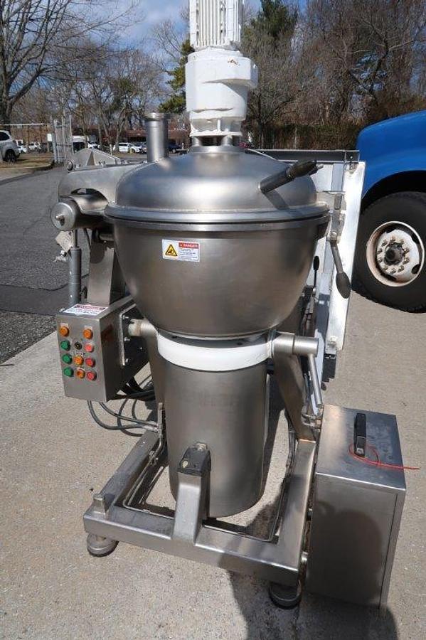 Used Stephan UM 80E Vertical Cutter/Mixer, Hydraulic Lid
