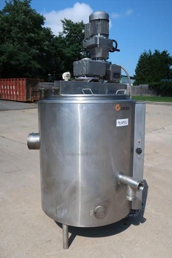Used Groen 80 Gallon Jacketed Natural Gas Fired Kettle