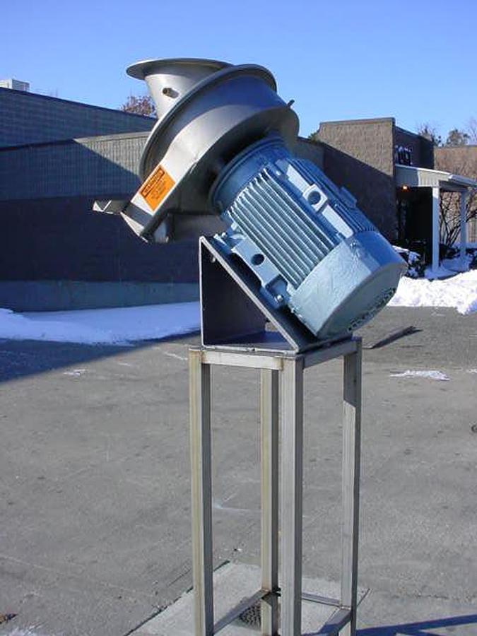 Used Rietz Rp-12-K122 Stainless Steel Disintegrator, 25 Hp