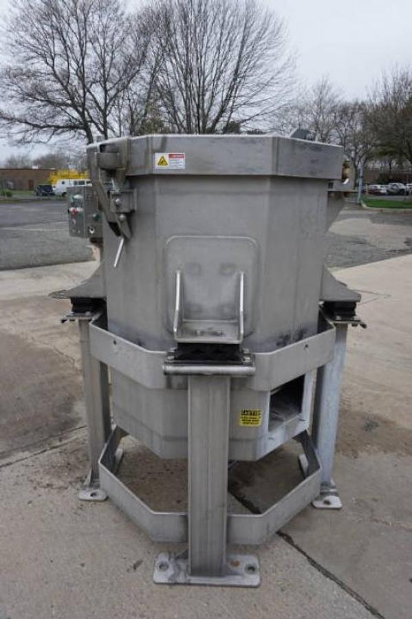 Used HMI Heinzen 300 Lb. SS Centrifugal Vegetable Spin Dryer