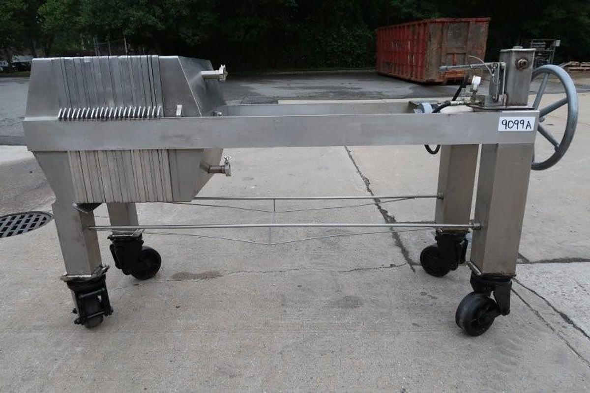Used Plate and Frame Filter Press, SS