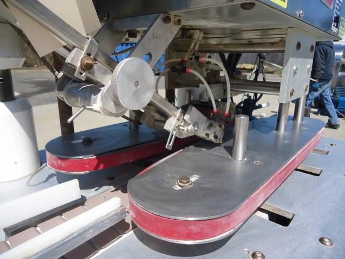 Used Kaps-All Model “B” Automatic “Snap Cap”/lidding Machine