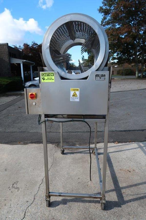 Used Olney 24 In. Diameter SS Dewatering Reel/Drum