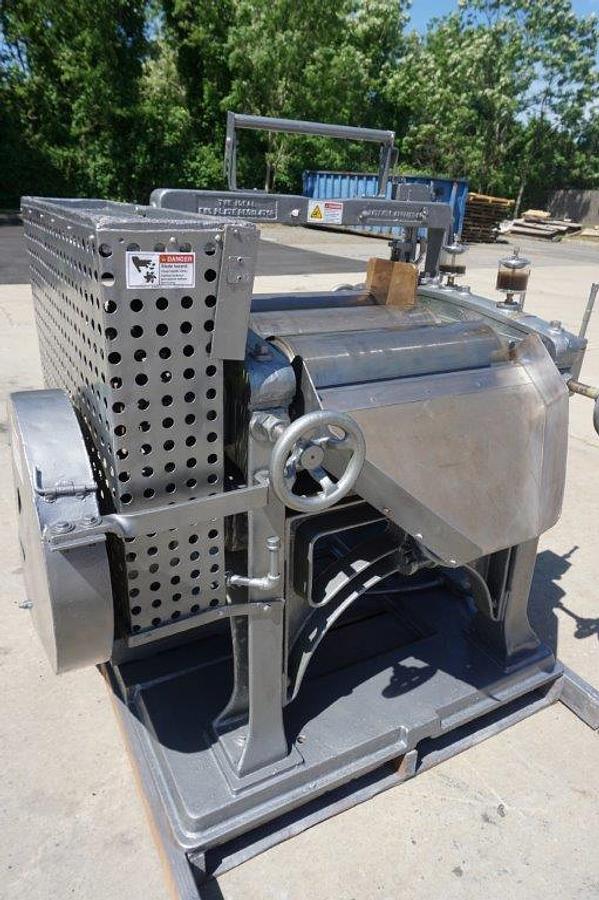 Used Kent 8 In. X 24 In. Three Roll Mill