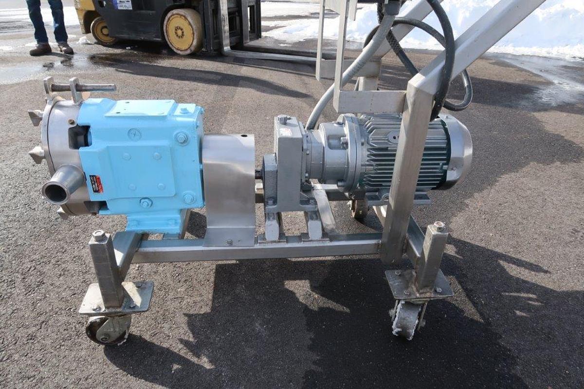 Used Waukesha/Cherry Burrell 060 Positive Displacement Pump, Variable Frequency Drive