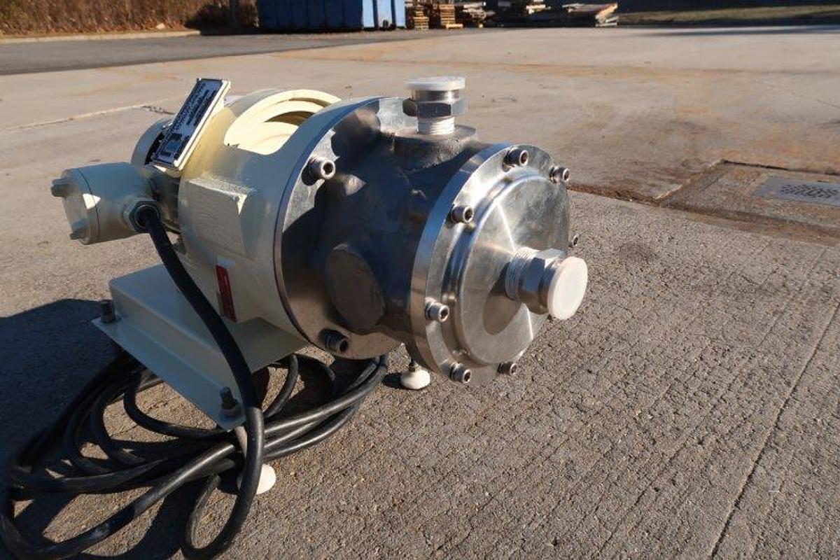 Used Ross ME-401 SS Inline Mixer-Emulsifier, 1.5 HP XP