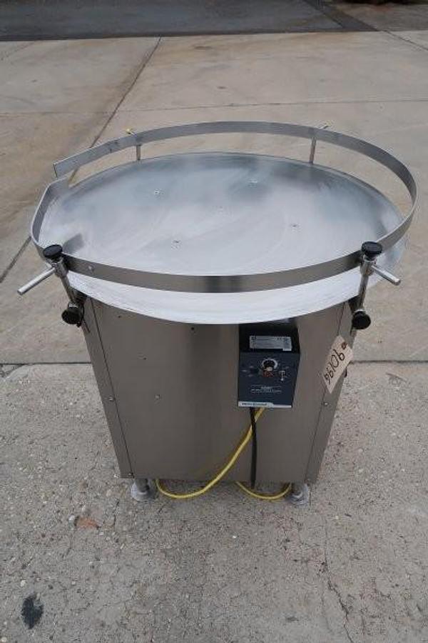 Used 36 In. Diameter Modular SS Rotary Table, Varispeed