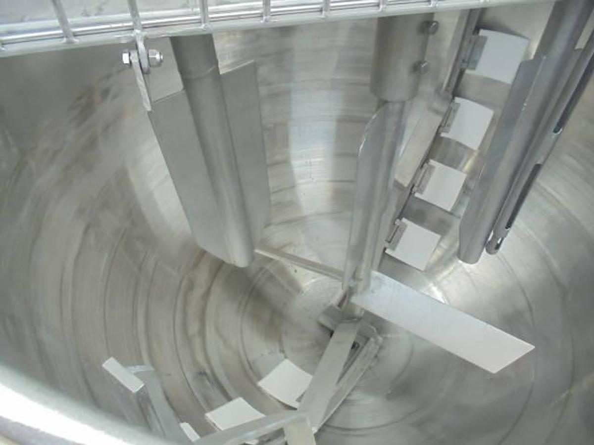 Used 300 Gallon Lee Stainless Steel Dual Action Scraper Kettle, 90 PSI Jacket