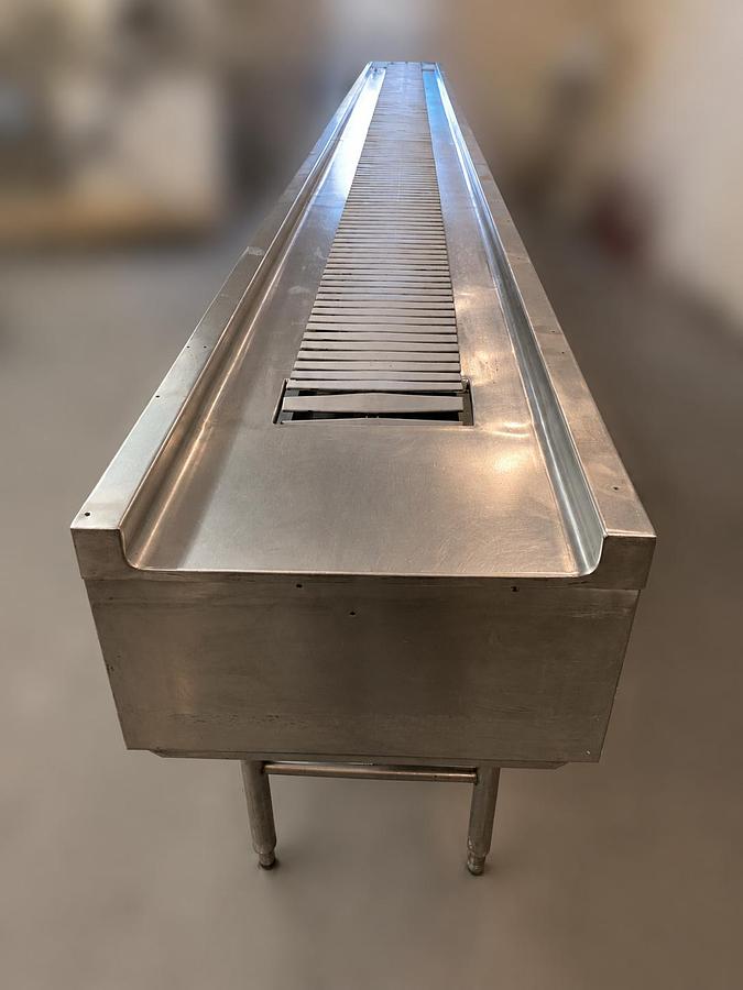 Used 20 Ft. Long Stainless Steel Conveyor