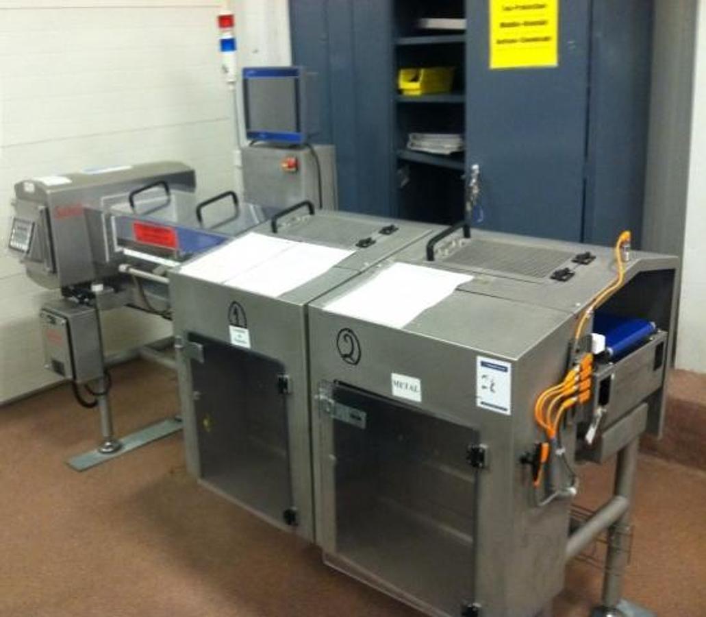 Used Safeline/Ishida Combination Metal Detector/Checkweigher, 120 per minute