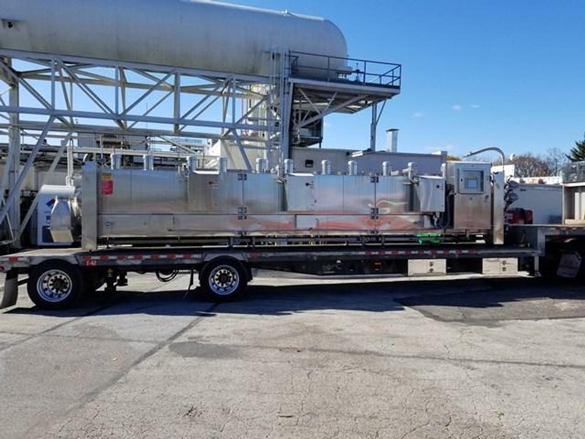 Used Linde 26 In. Wide X 34 Ft. Long Nitrogen Impingement Freezers, (2)