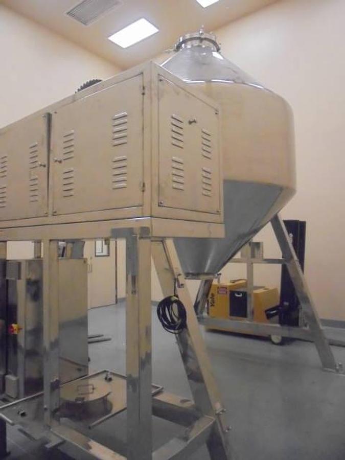 Used Sams Techno Mec Pvt. Ltd. Approx. 172 Cu. Ft. Double Cone Blender, 20 HP Motor