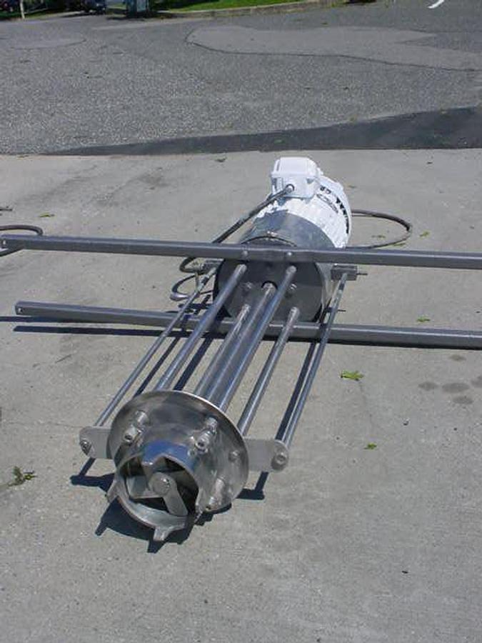Used 15 Hp Explosion Proof Homogenizing Mixer