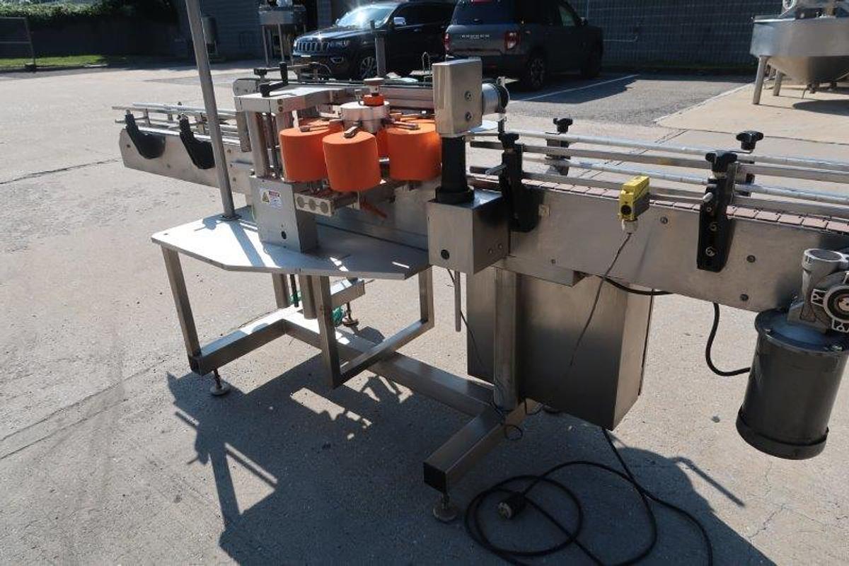 Used Aesus “Eco-Panel” Automatic Pressure Sensitive Labeler