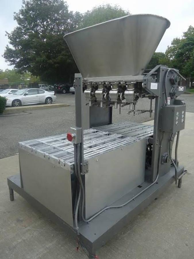 Used Cherry Burrell Four Piston Automatic Filler, Gallon Size Pistons