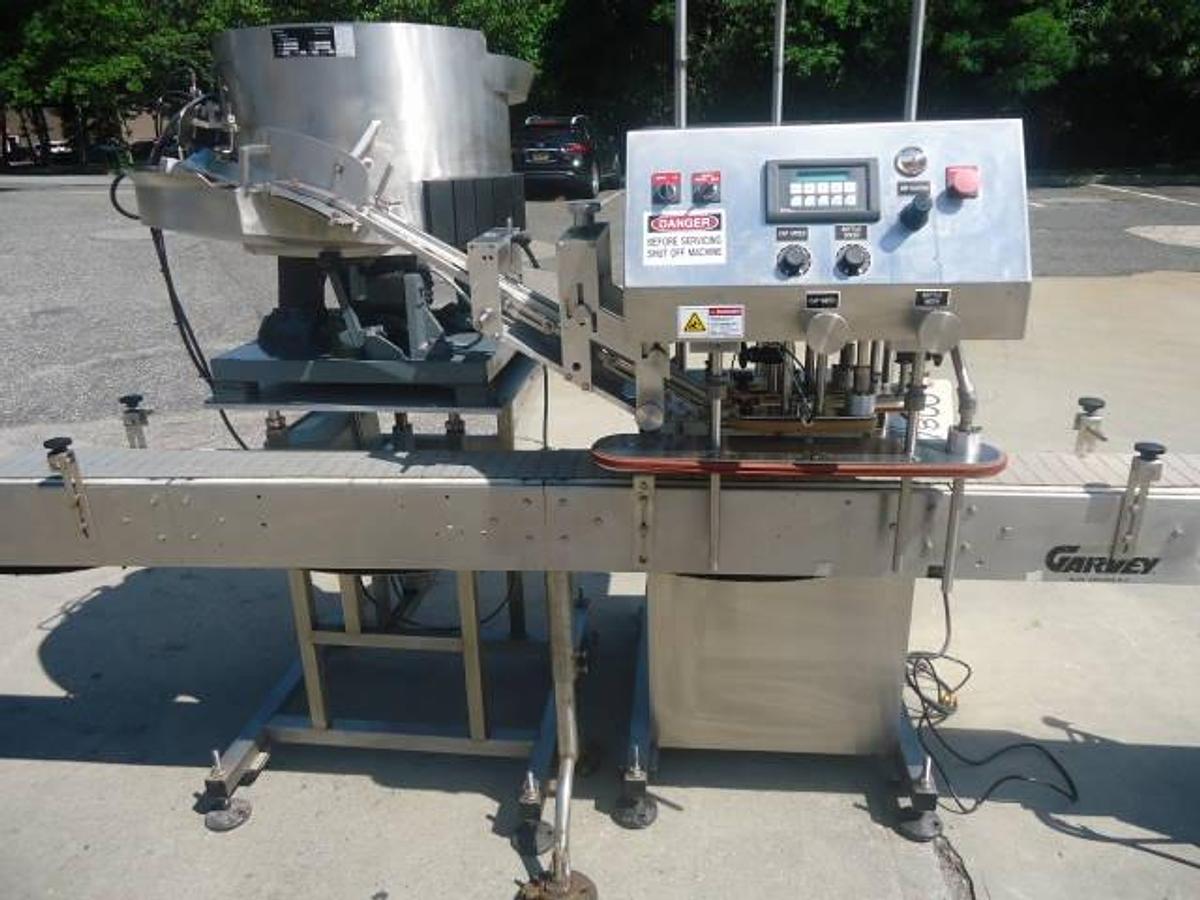 Used Inline Filling Systems “Computorque”” Capping Machine, Portable-