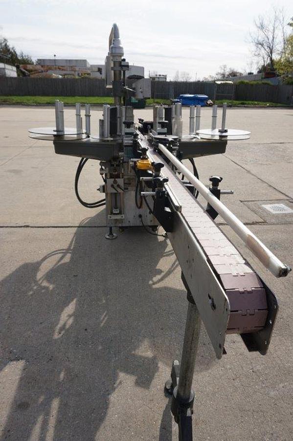 Used Harland Front and Back Pressure Sensitive Labeler
