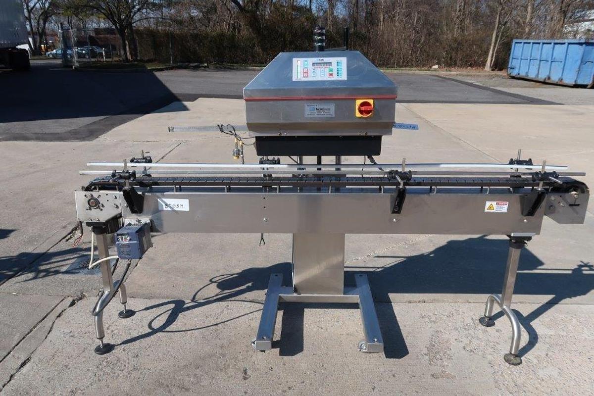 Used Kaps-All Automatic Liquid Filling Line with Capper, Cleaner, Rotary Tables