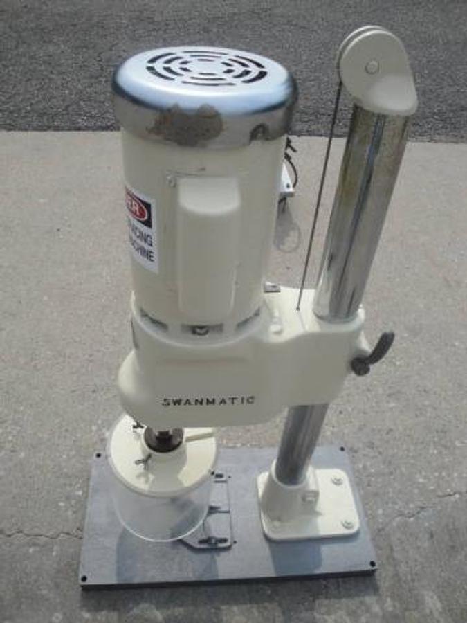 Used Swanmatic 49-Pc Tabletop Capper