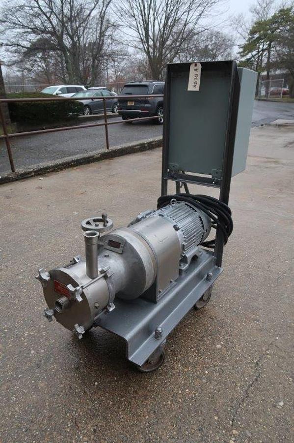 Used Greerco W500H SS Colloid Mill, 10 HP XP