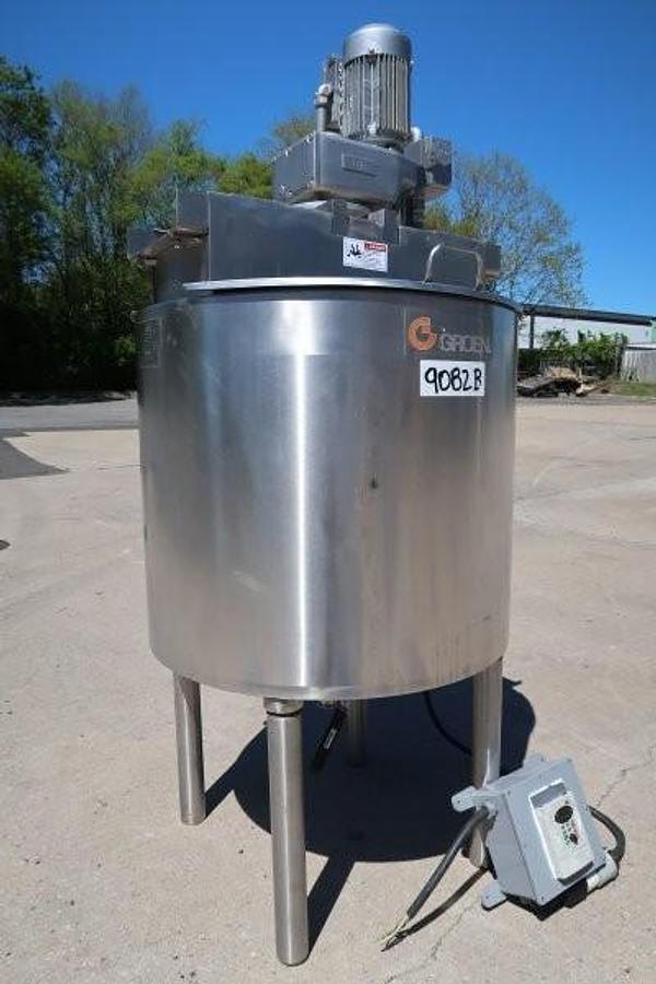 Used Groen 40 Gallon 316 Stainless Steel Jacketed Kettle, 100 PSI