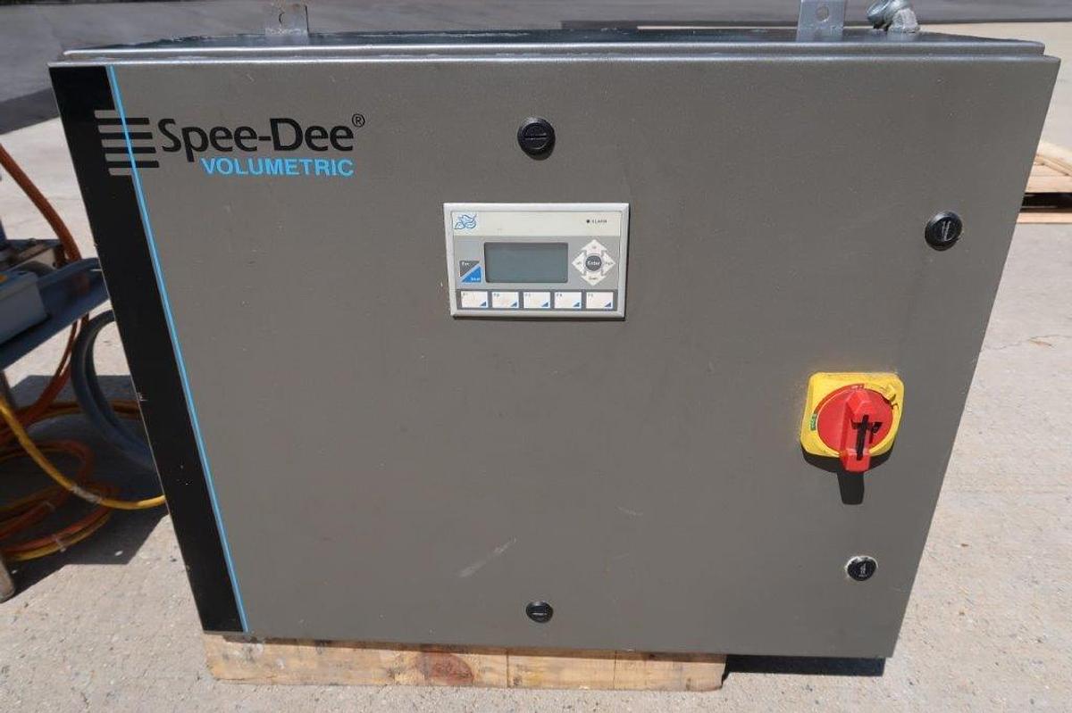 Used Spee-Dee CBS Volumetric Cup Filling Machine, with Control Panel