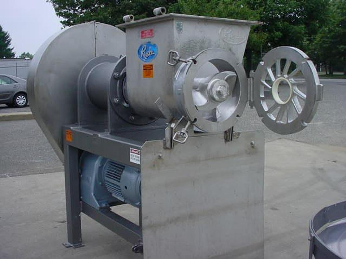 Used Rietz Re-15″ Stainless Steel Extructor, 40hp