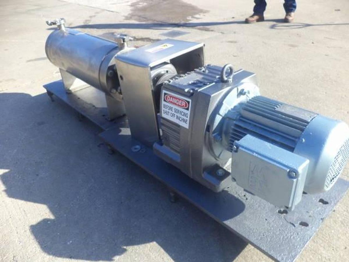 Used Votator 6 in. x 24 in. Pilot Plant Horizontal Pin Mixer