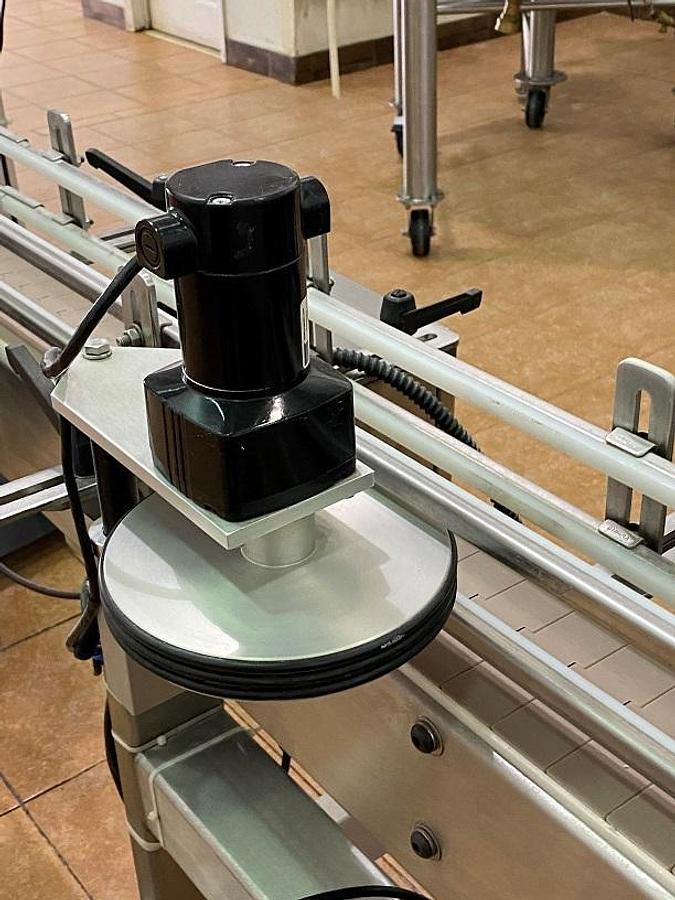 Used Quadrel “Moduline” Automatic Pressure Sensitive Wraparound Labeler
