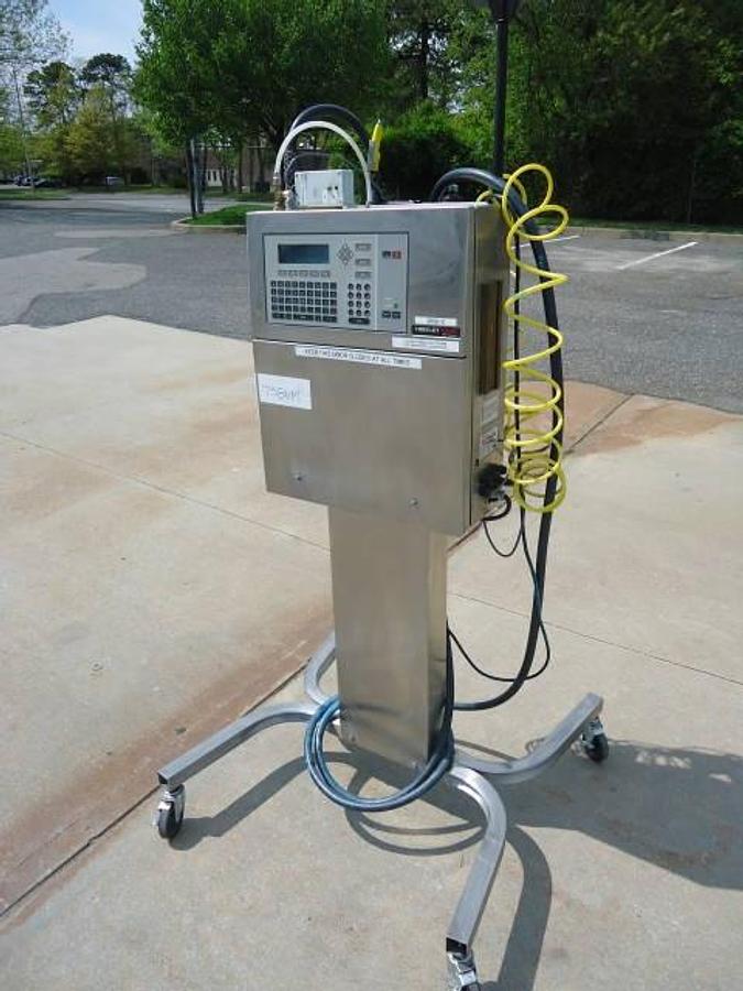 Used VIDEOJET “EXCEL 2000 OPAQUE”” INK JET CODER, Portable