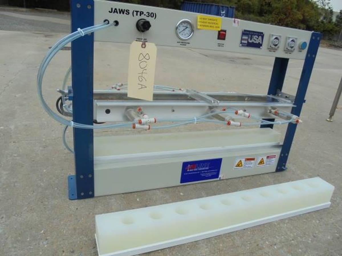 Used Aline Jaws (TP-30) Semi-Automatic Plastic Tube Sealer
