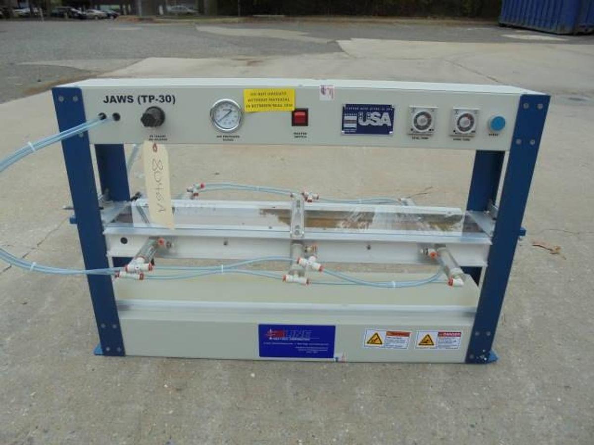 Used Aline Jaws (TP-30) Semi-Automatic Plastic Tube Sealer