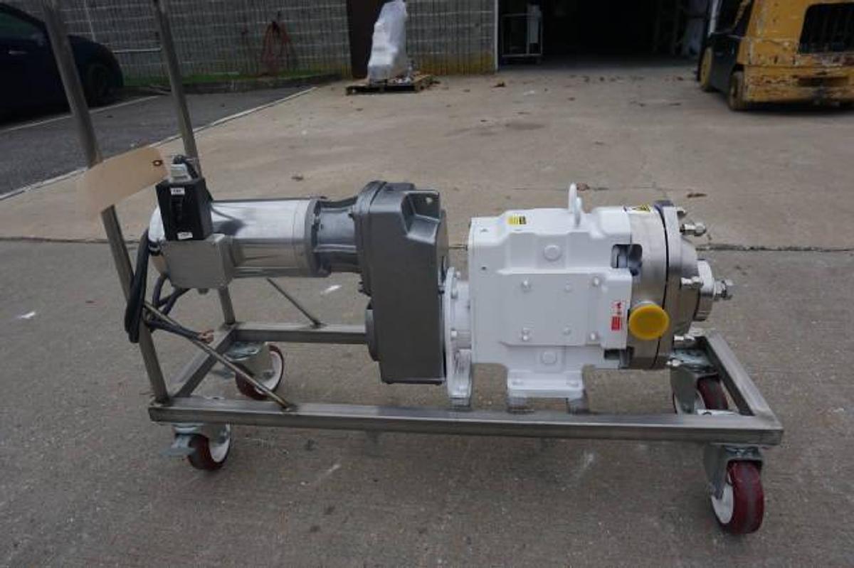 Used Wright 0450 Stainless Steel Positive Displacement Pump, Portable