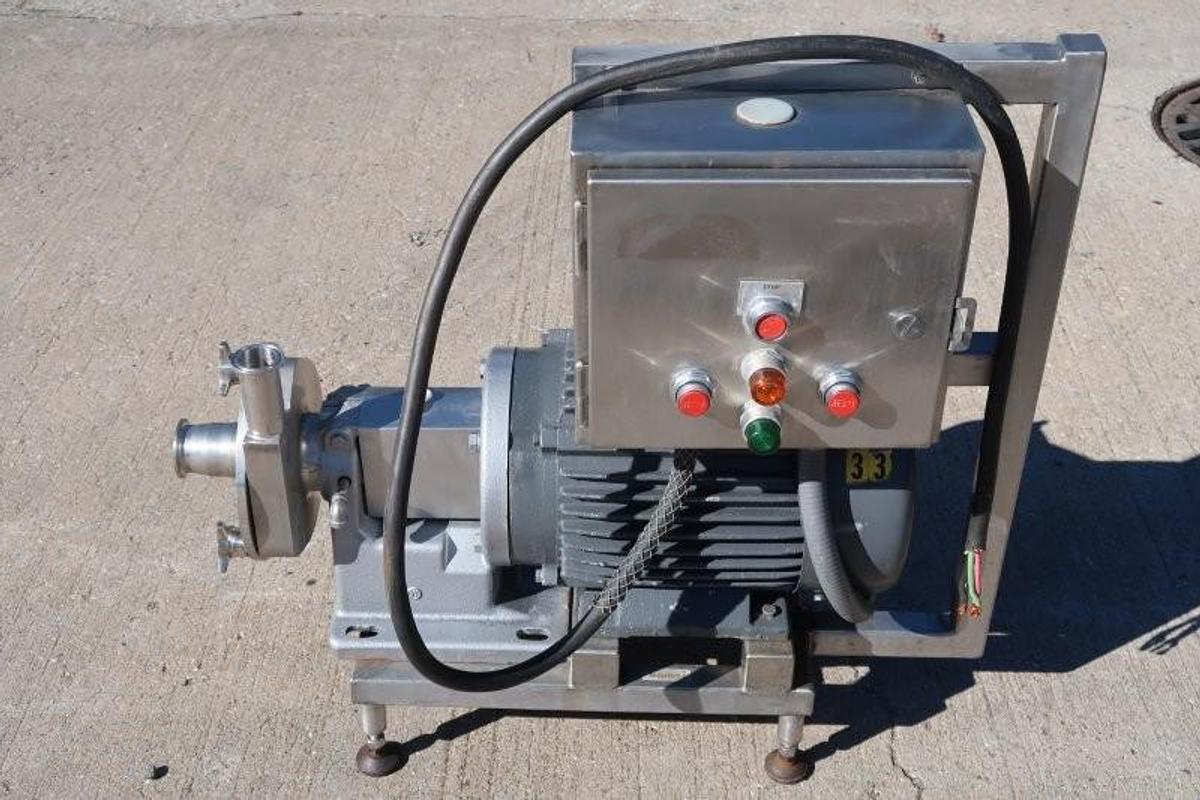 Used Fristam 7.5 HP/1.8 HP Two Speed SS Centrifugal Pump