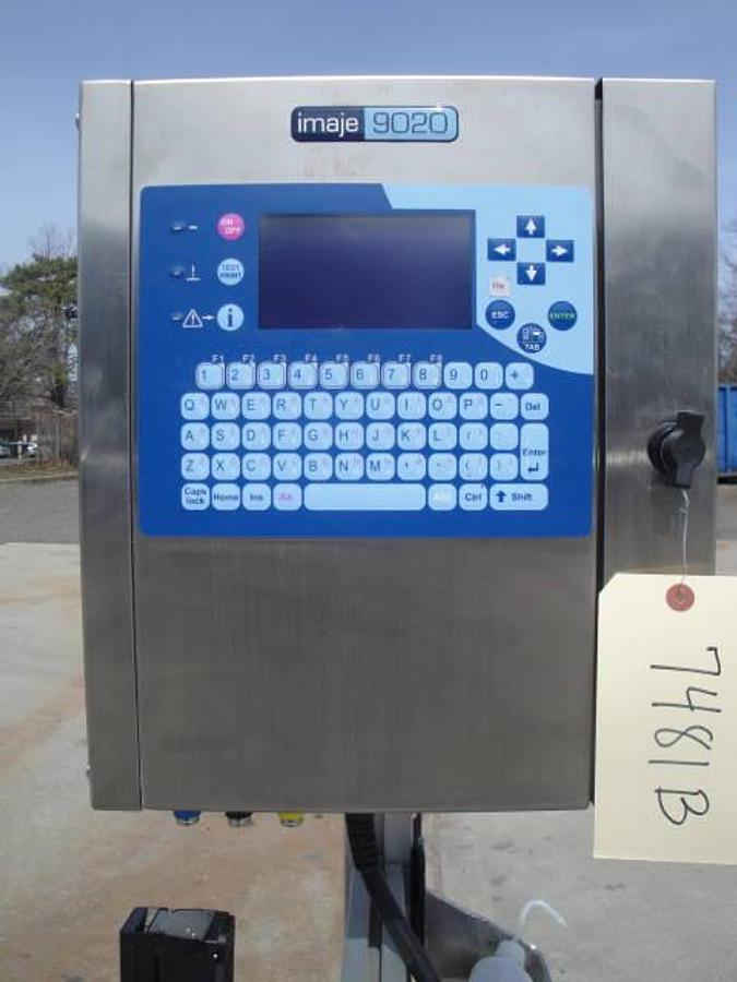 Used Imaje 9020 Ink Jet Printer, Single Phase