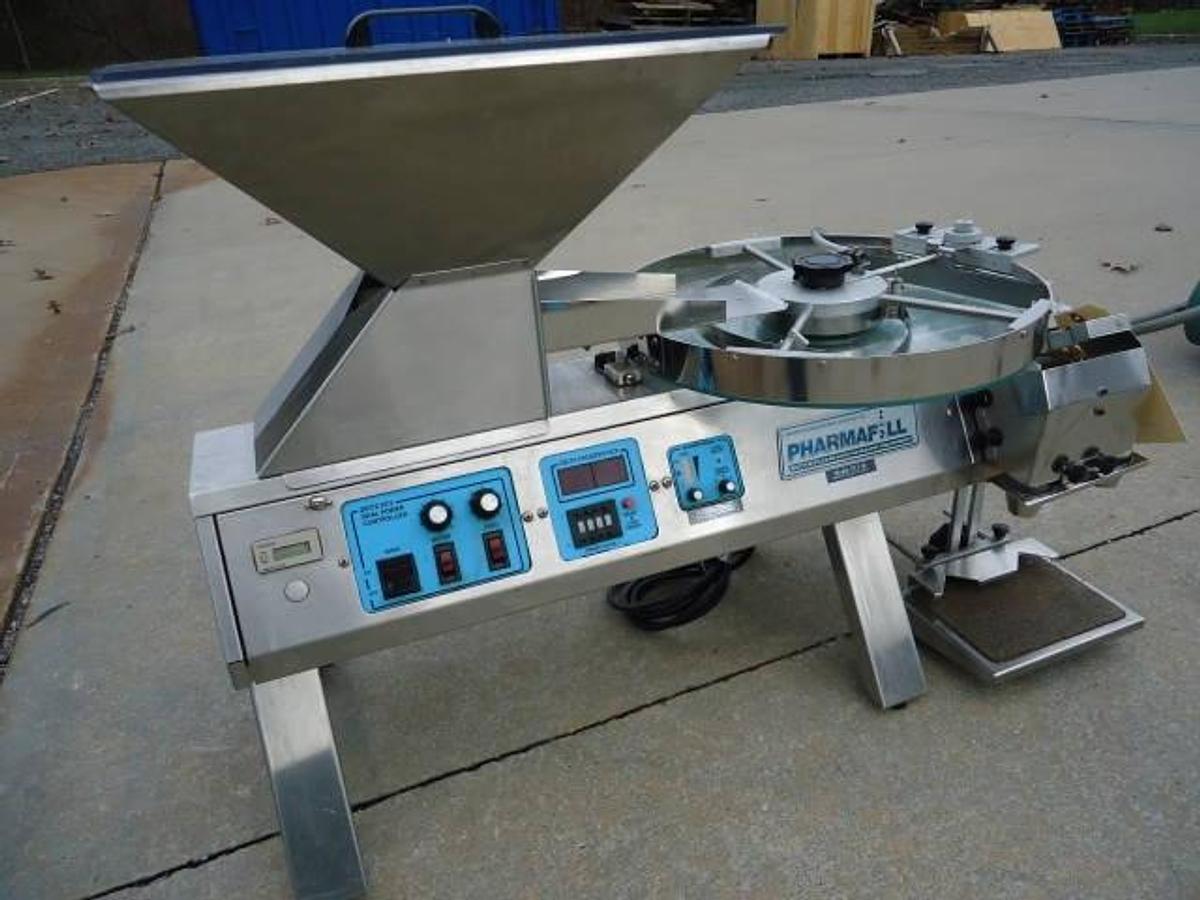 Used Deitz Pharma-Fill Electronic Tablet Counter, Stainless Steel