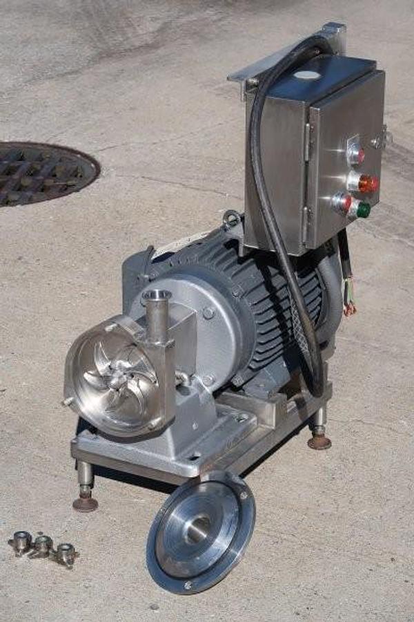 Used Fristam 7.5 HP/1.8 HP Two Speed SS Centrifugal Pump