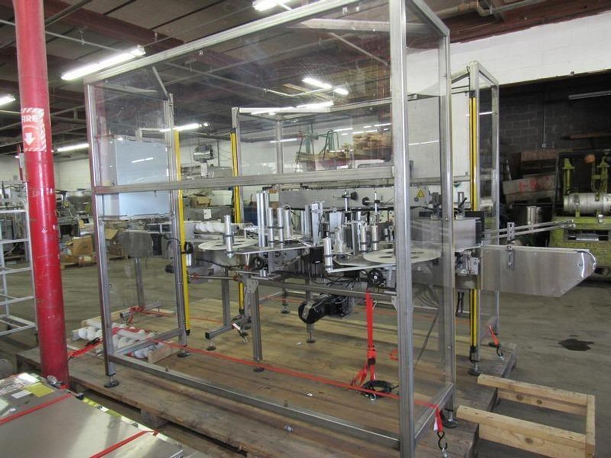 Used Eight Head Explosion Proof Filling Line, 375mL to One Liter Bottles