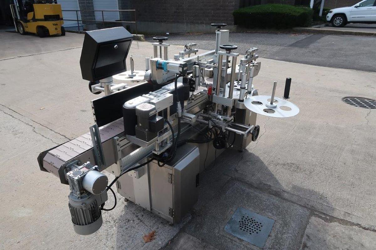 Used Pack Leader Front, Back and Wraparound Pressure Sensitive Labeler