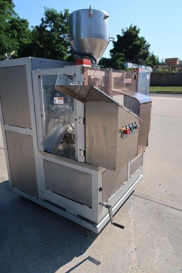 Used Norden 400HA Hot Air Tube Filling and Sealing Machine