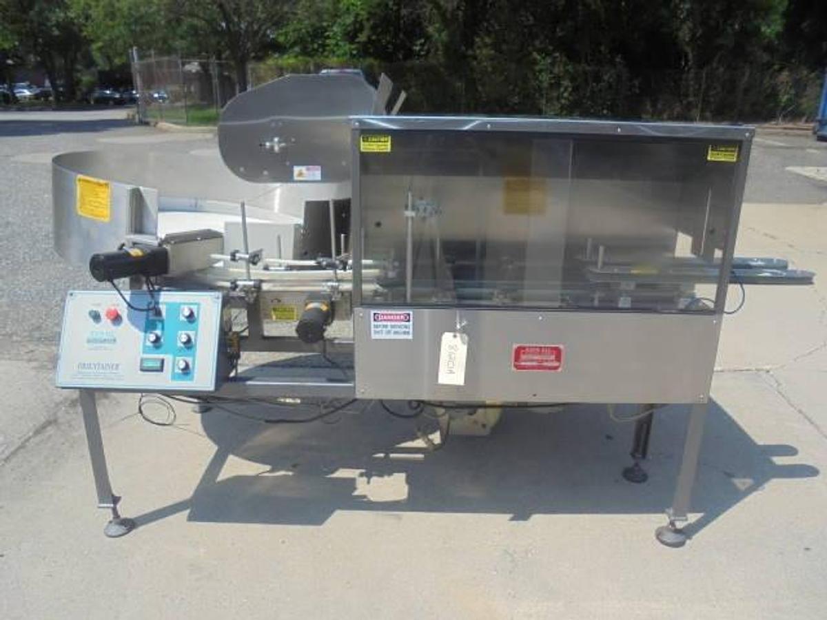 Used Kaps-All AU-6 Plastic Bottle Unscrambler