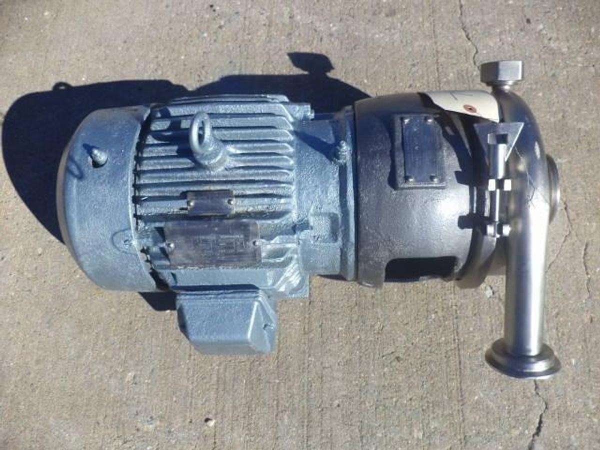Used Crepaco 3 In. X 1-1/2 In. Stainless Steel Sanitary Cenrifugal Pump