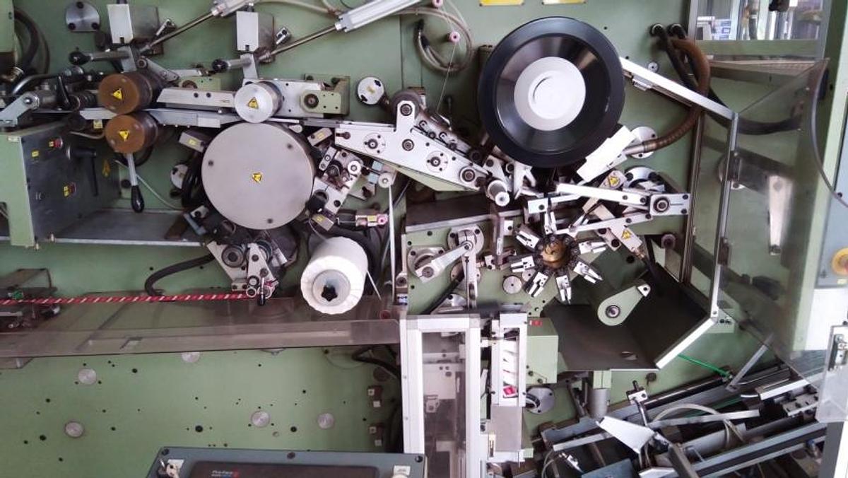 Used IMA C-2000 Tea Bagging Machine With Cartoner