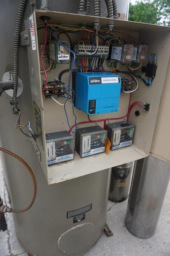 Used Fulton FB-015-A Fuel Fired Steam Boiler, Natural Gas